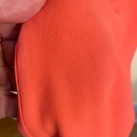 NWT Vince Camuto Coral Mock Collar Shift Dress - Picture 11 of 12